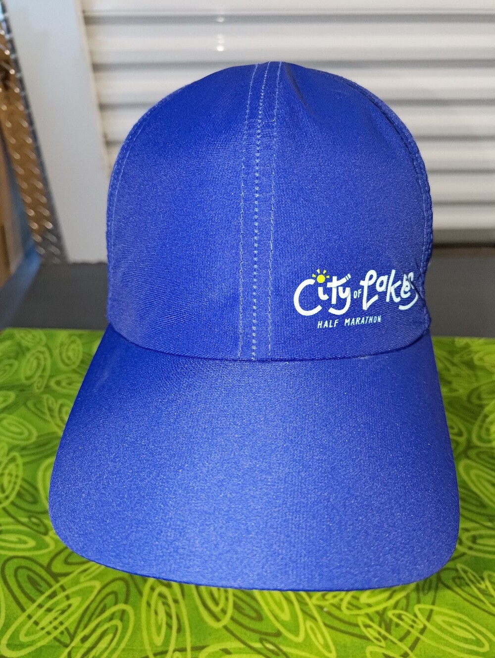 Boco Gear City Of Lakes Half Marathon Strapback Running Cycling Unisex Cap Hat